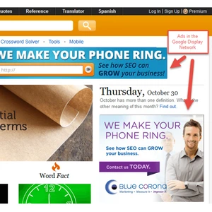 google image display ads